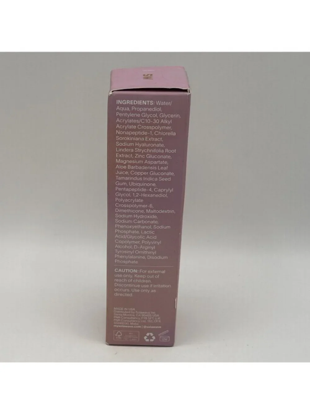 Solawave LightBoost Wand Activating Serum 1.7 fl oz Amplifying Gliding Vegan